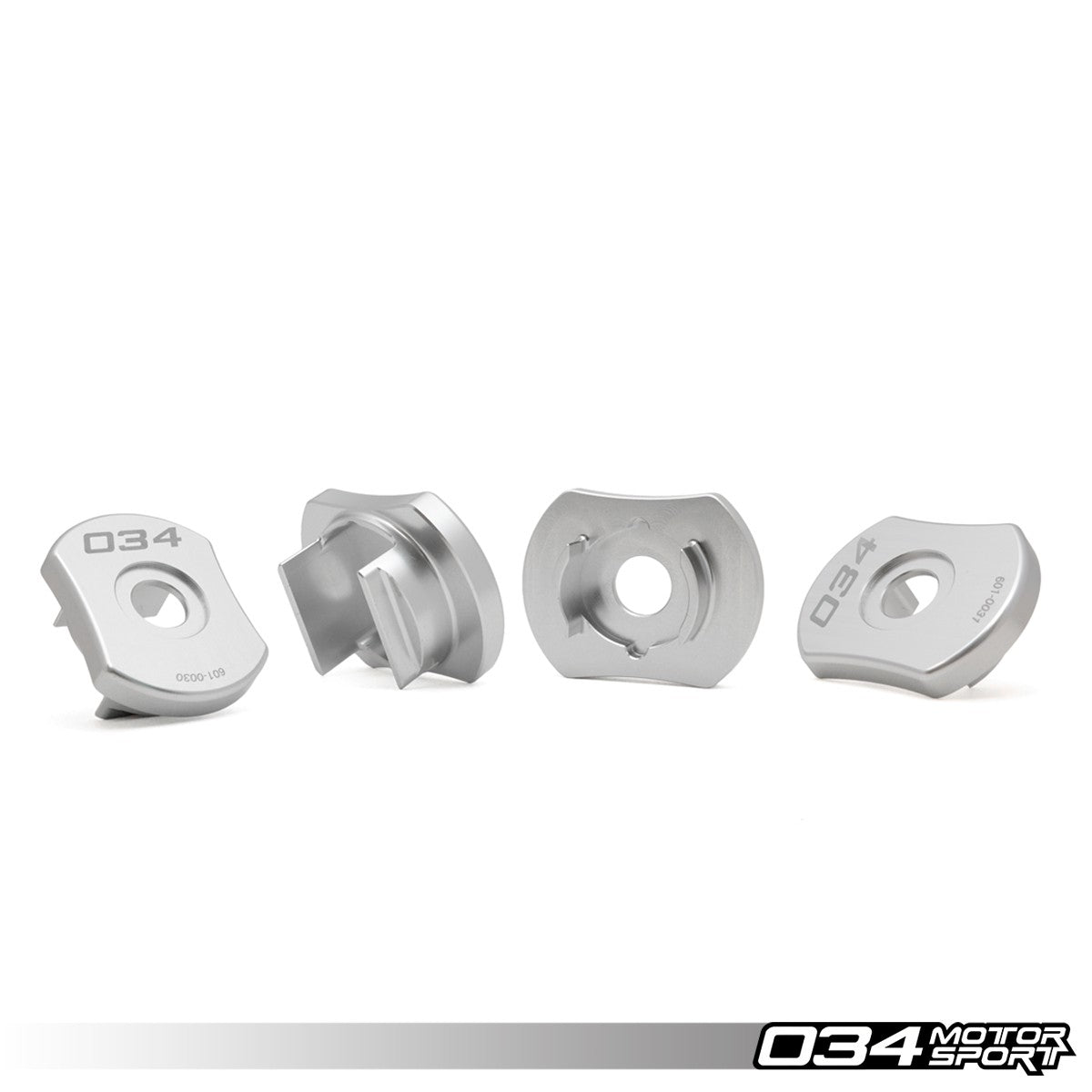 034Motorsport | Billet Aluminum Rear Subframe Mount Inserts (Audi/VW MQB AWD)