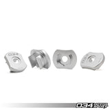 034Motorsport | Billet Aluminum Rear Subframe Mount Inserts (Audi/VW MQB AWD)