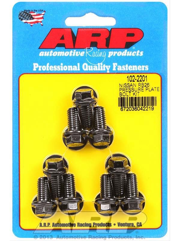 ARP Pressure Plate Bolt kit for Nissan SR20DE, RB25 & 26, XR6 Barra - M8x1.25