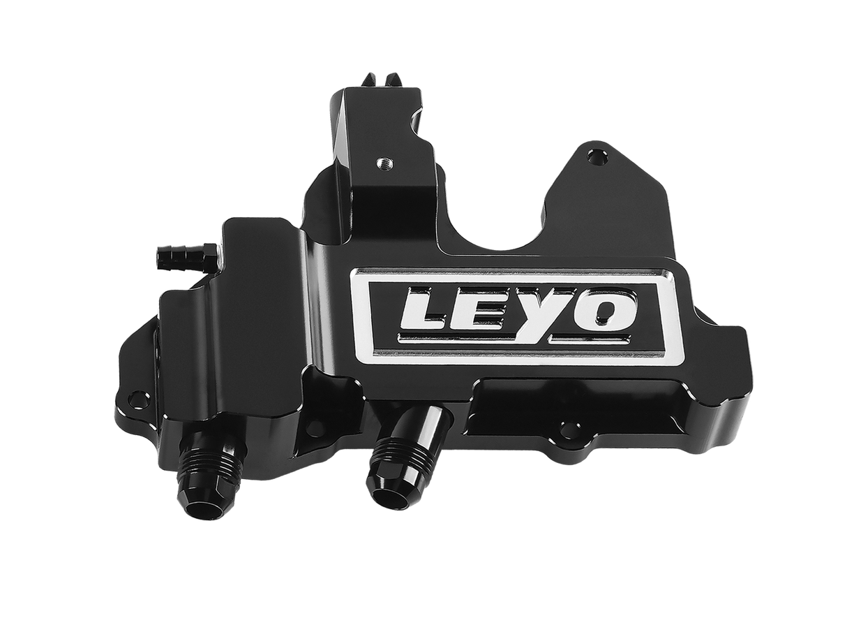 LEYO Motorsport | Oil Catch Can Kit (Black)