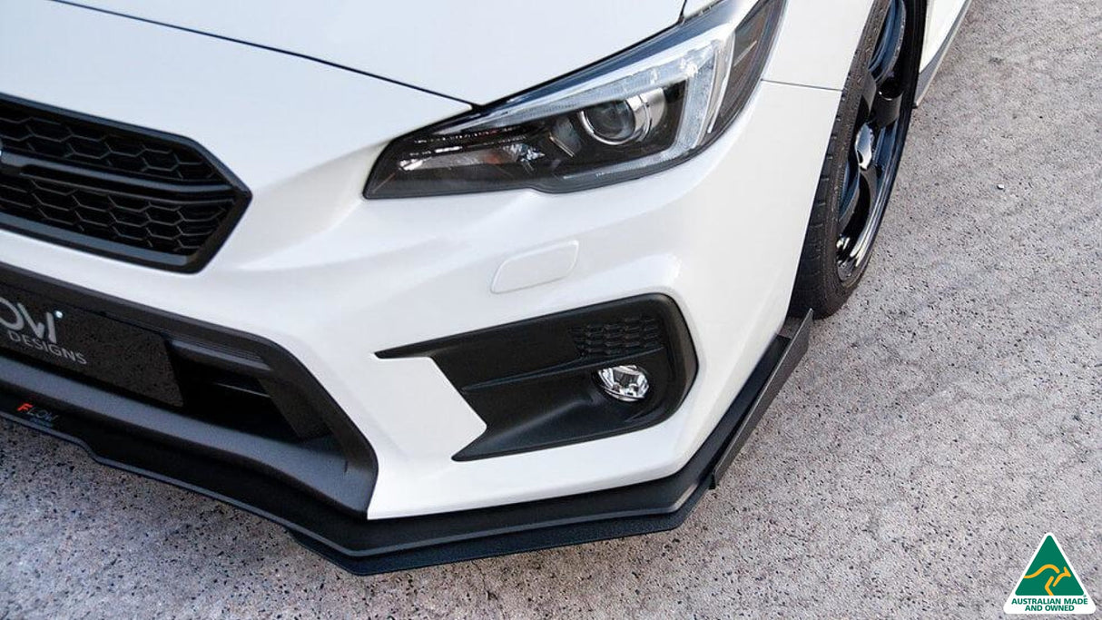 Subaru VA WRX & WRX STI Front Lip Splitter Extensions