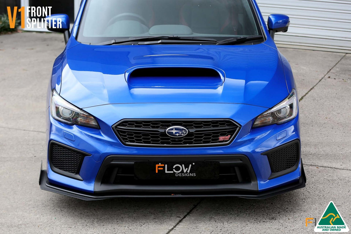 VA WRX & STI Front Lip Splitter