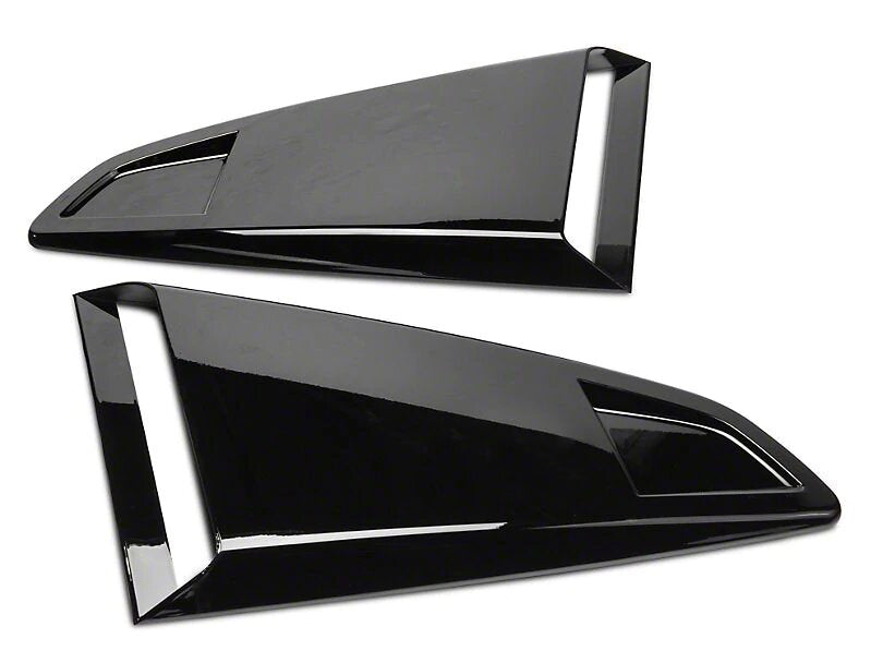 MP CONCEPTS | Eleanor Style Quarter Window Scoops - Gloss Black