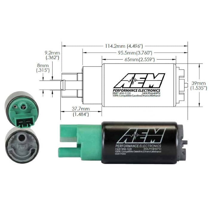 AEM | 340LPH E85 Compatible Fuel Pump Kit (Toyota 86 / Subaru BRZ)