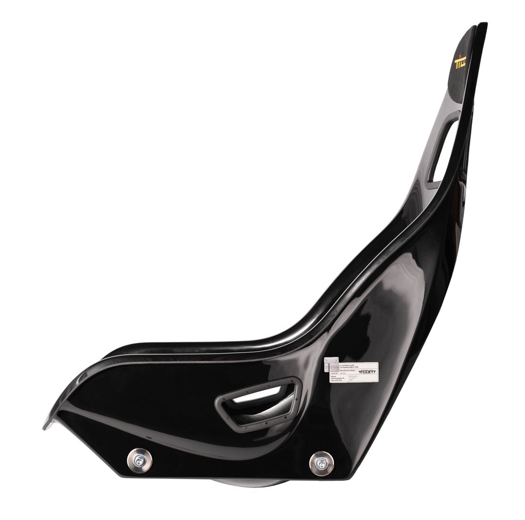 Tillett B6 Screamer Carbon Fibre/GRP FIA Approved Racing Seat XL Size - 47cm Rolled Edges On