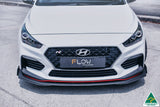 i30N Fastback PD Front Lip Splitter & Reinforcement Brackets (GLOSS BLACK)