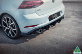 VW MK7.5 Golf GTI Rear Valance & Flow-Lock Diffuser Fins | Flow Designs Australia