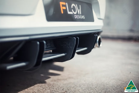 VW MK7.5 Golf GTI Rear Valance & Flow-Lock Diffuser Fins | Flow Designs Australia