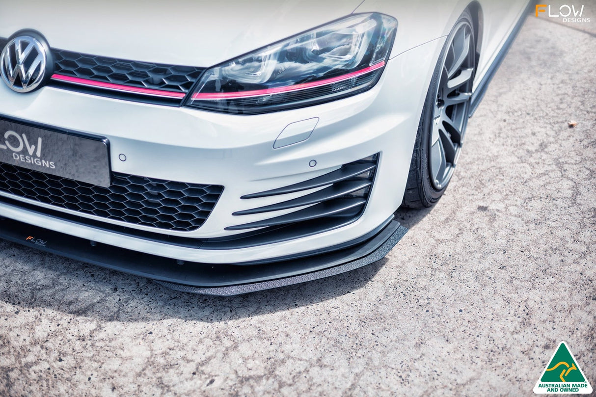 Volkswagen MK7 Golf GTI (2012-2016) Front Lip Splitter Extensions