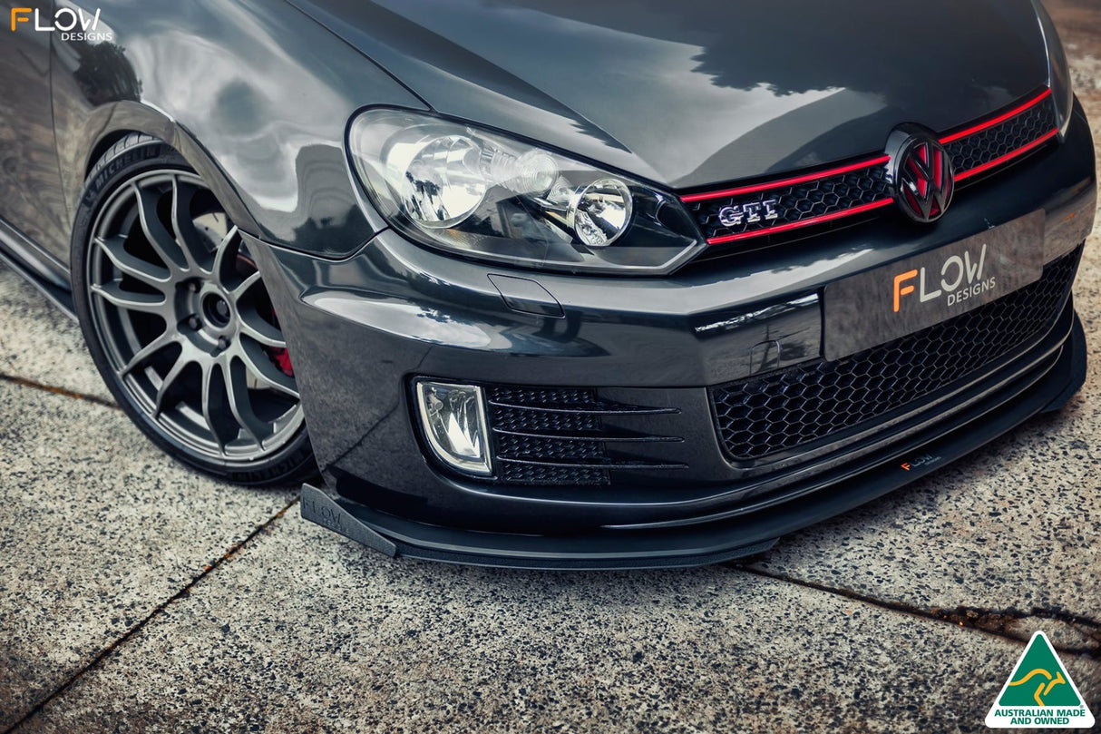 MK6 Golf GTI Front Lip Splitter V3