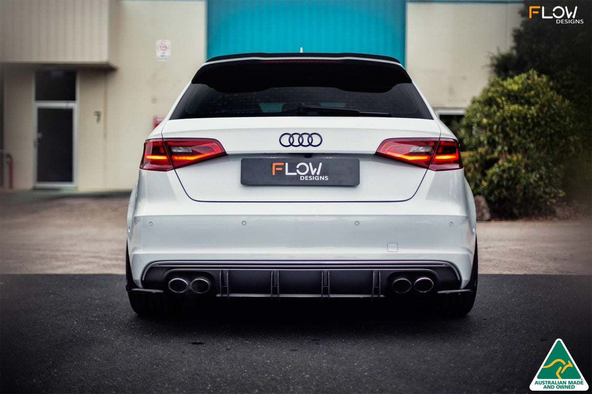 S3 8V PFL Sportback Flow-Lock Rear Diffuser