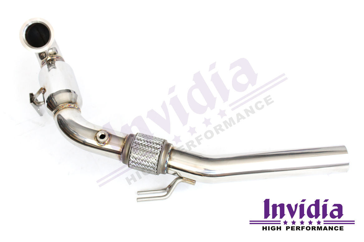 Invidia | Downpipe with High-Flow Cat (MK7 Golf GTI)