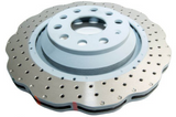 DBA | 42809WSLVXD 4000 Series Wave Cross Drilled Rear Rotors PAIR