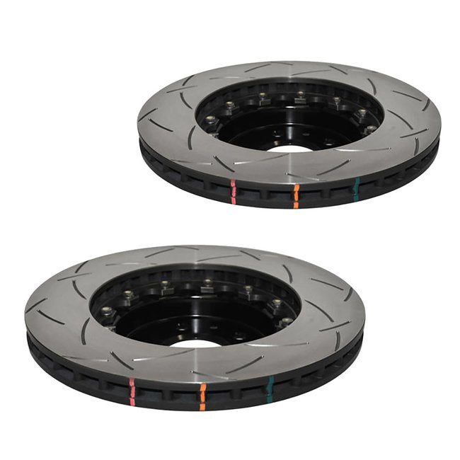 DBA | DBA 52366BLKS T3 5000 Series Slotted 2Pc Front Rotors PAIR