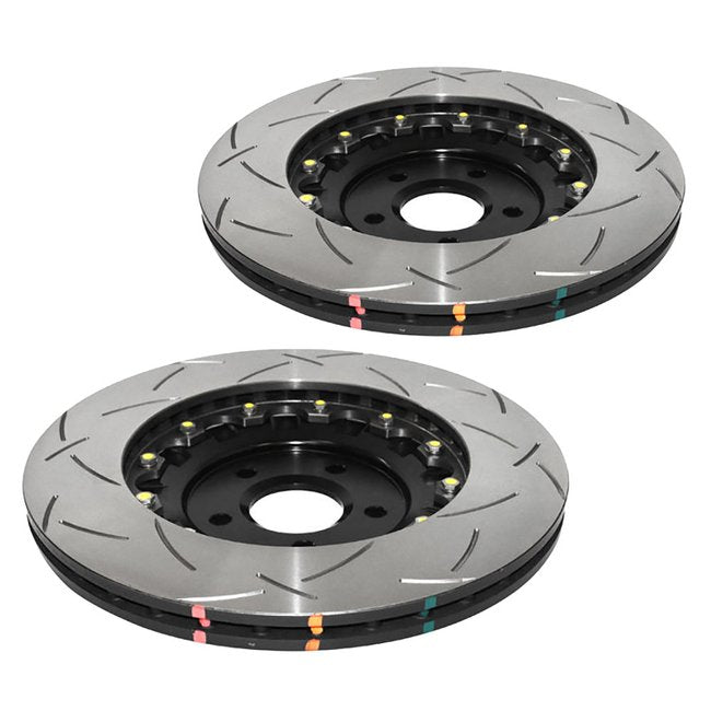 DBA | 52968BLKS T3 5000 Series Slotted 2Pc Front Rotors PAIR - ModsDirect