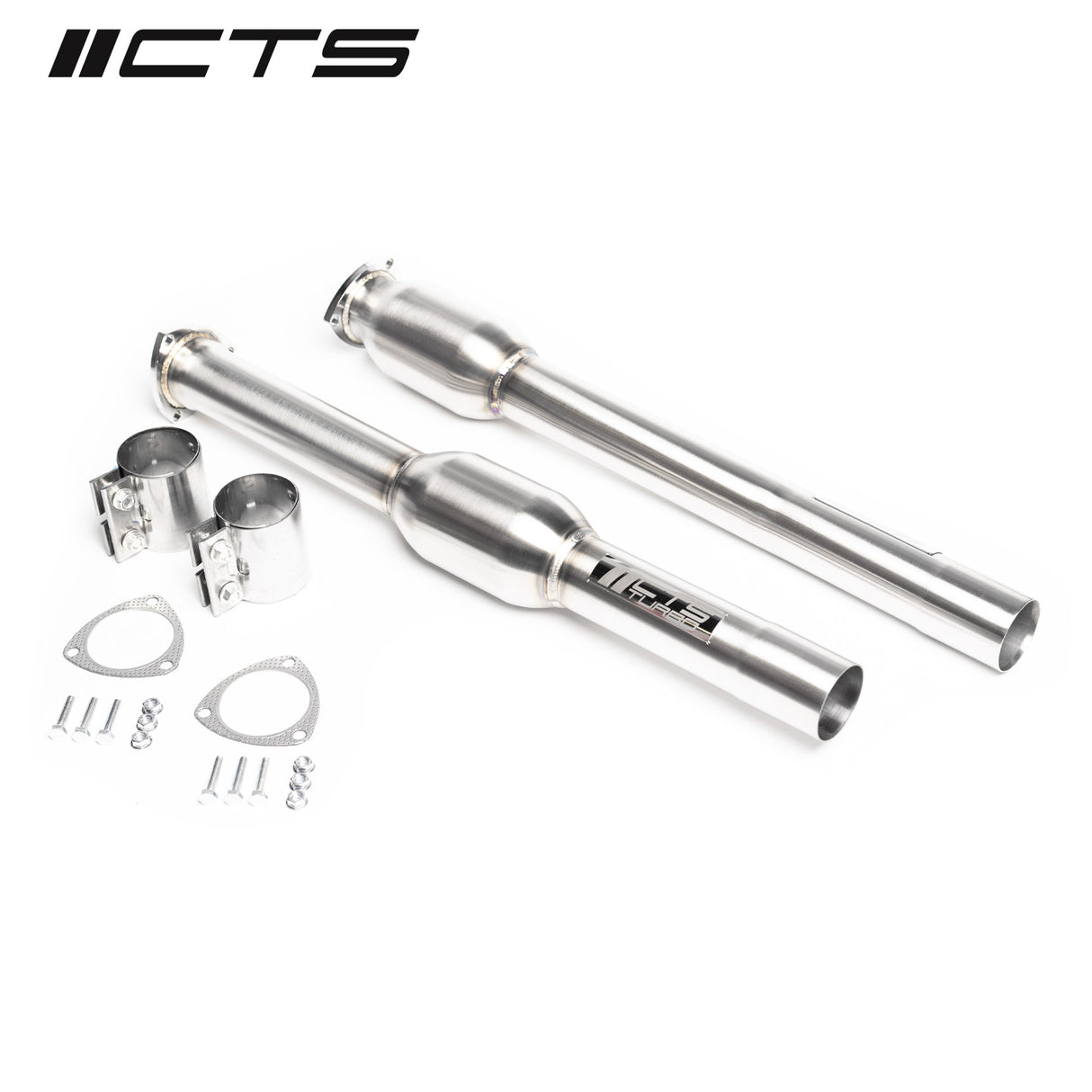 CTS Turbo | Facelift Mid Pipes w/ High Flow Cat (Audi RS3 8V / TTRS 8S)