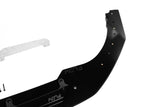 MK8 Golf GTI Front Lip Splitter & Bumper Reinforcement Plate (GLOSS BLACK)