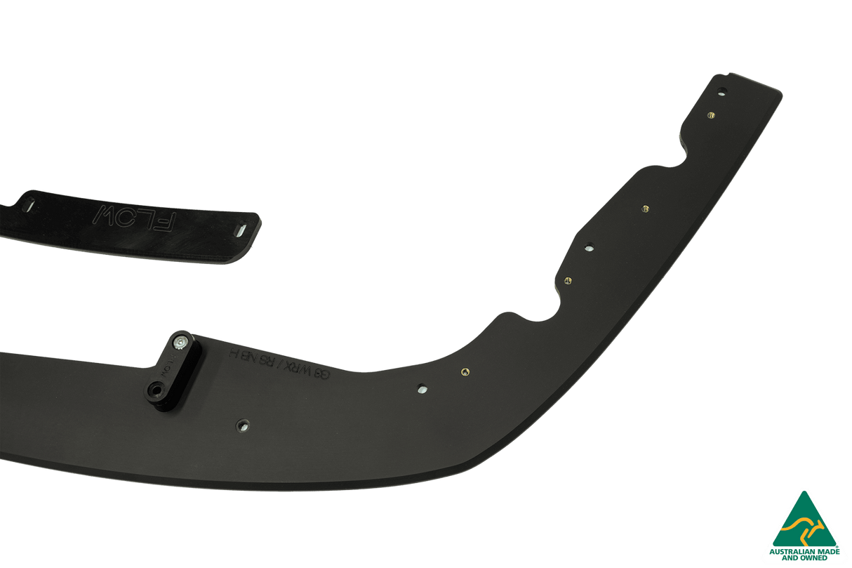 Impreza WRX/RS G3 Hatch PFL Front Lip Splitter & Mounting Brace