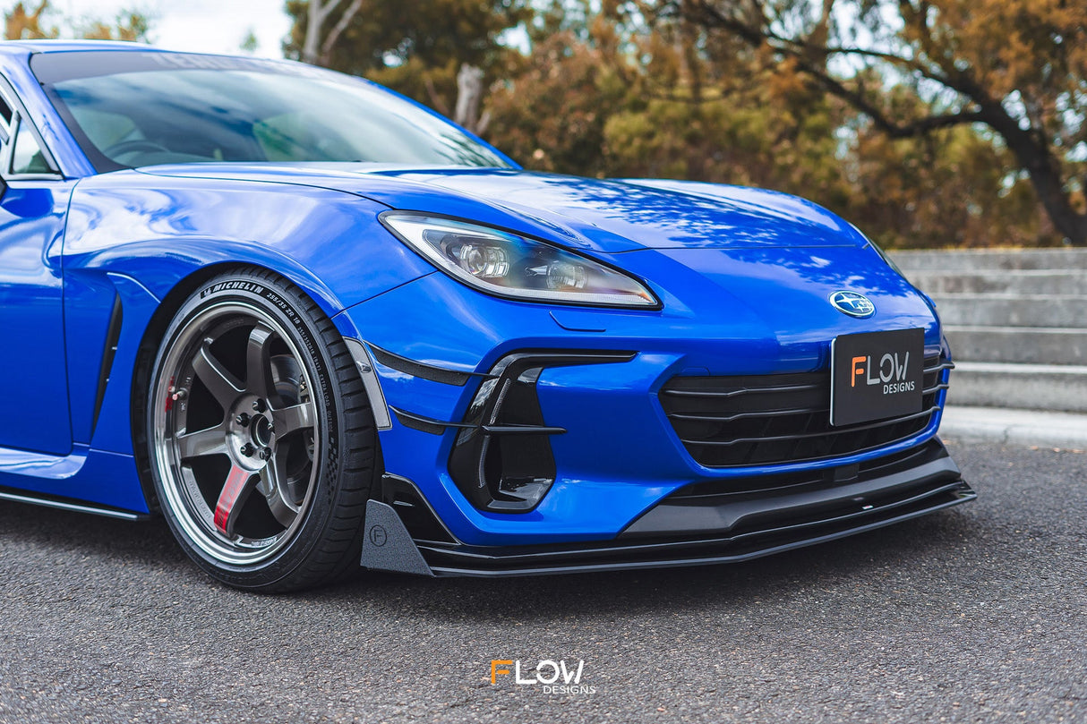 ZD8 BRZ STI Front Lip Splitter (GLOSS)