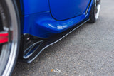 ZD8 BRZ STI Side Skirt Splitters (GLOSS: Pair)