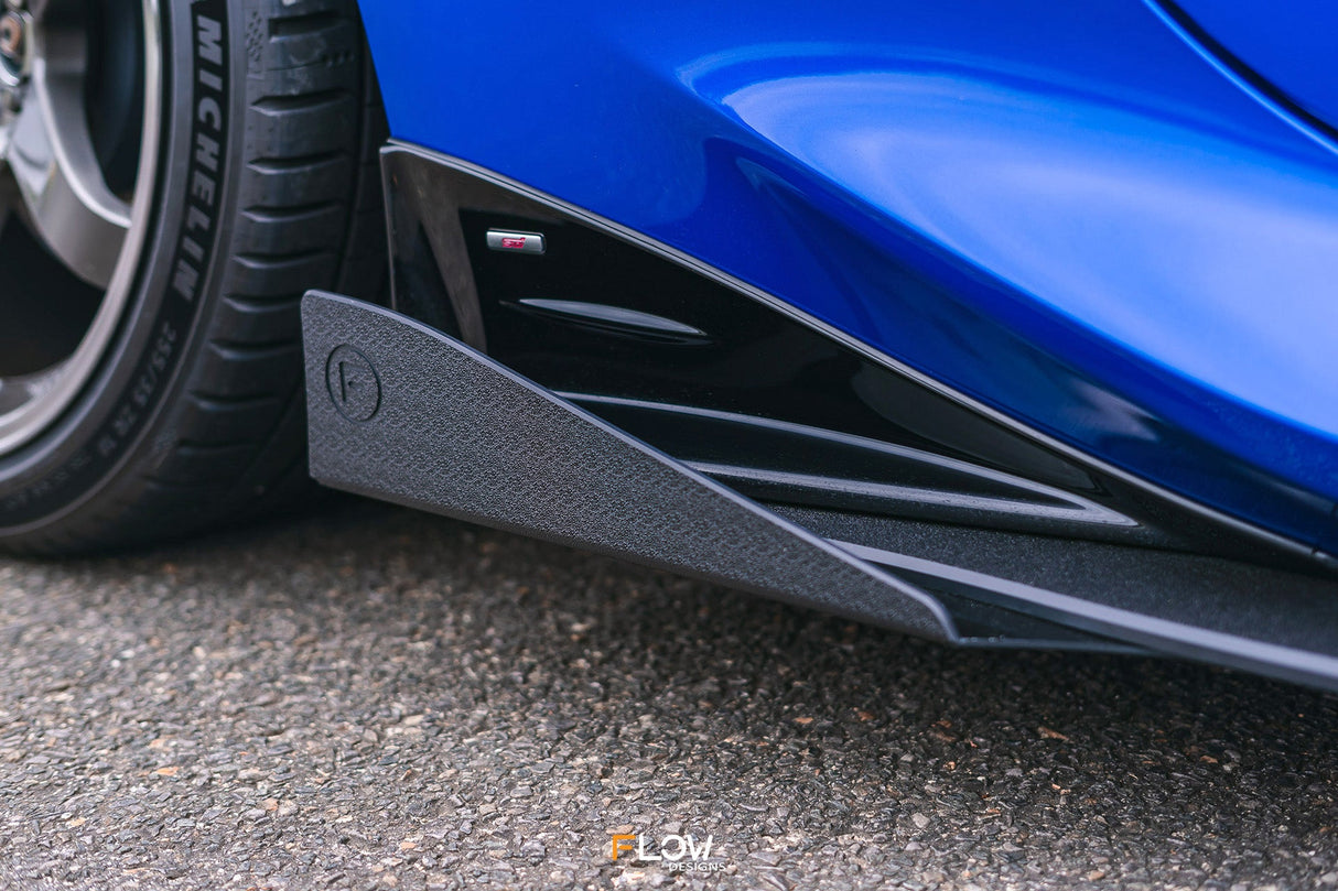 ZD8 BRZ STI Side Skirt Splitter Winglets (Pair)