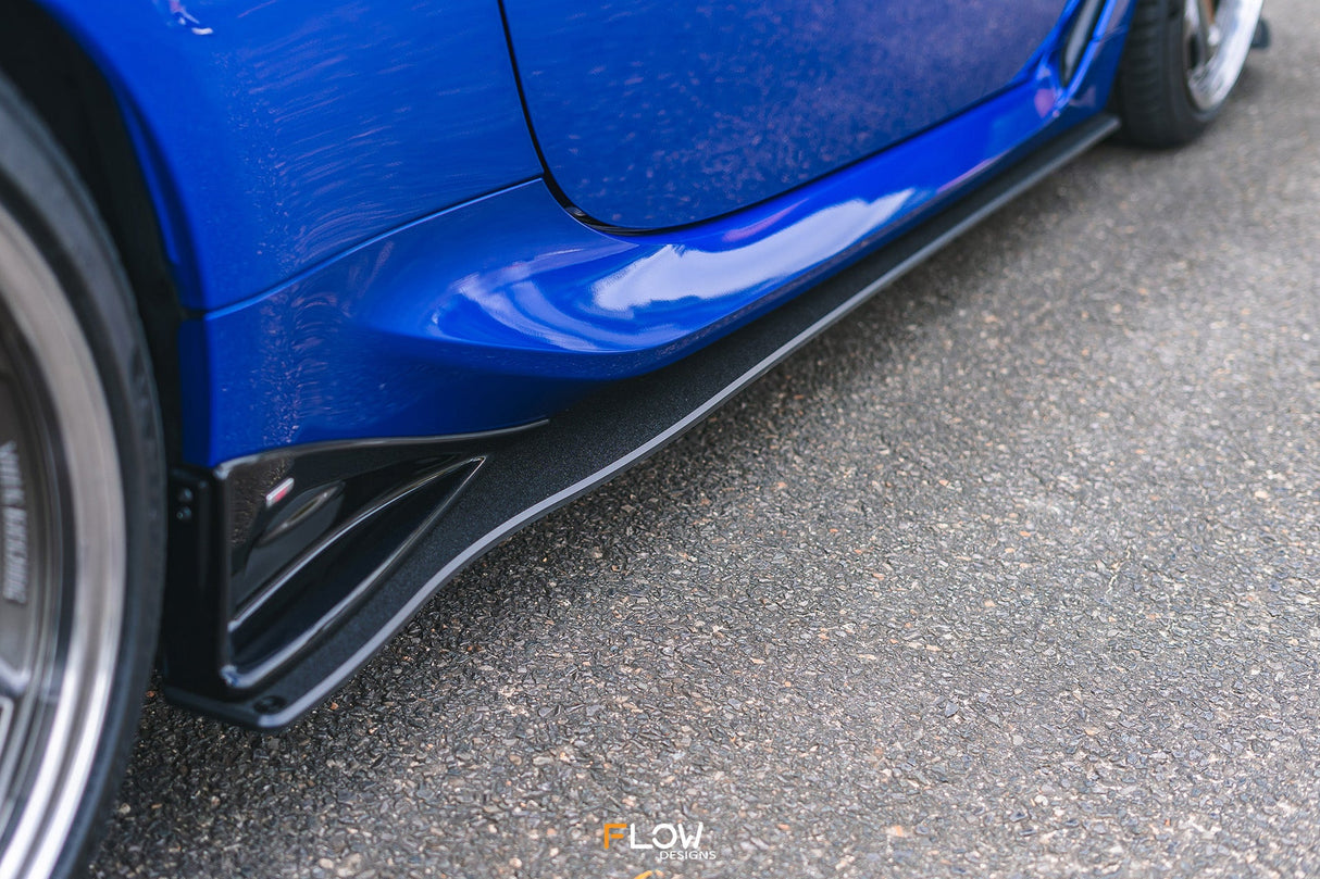 ZD8 BRZ STI Side Skirt Splitters (TEXTURED: Pair)