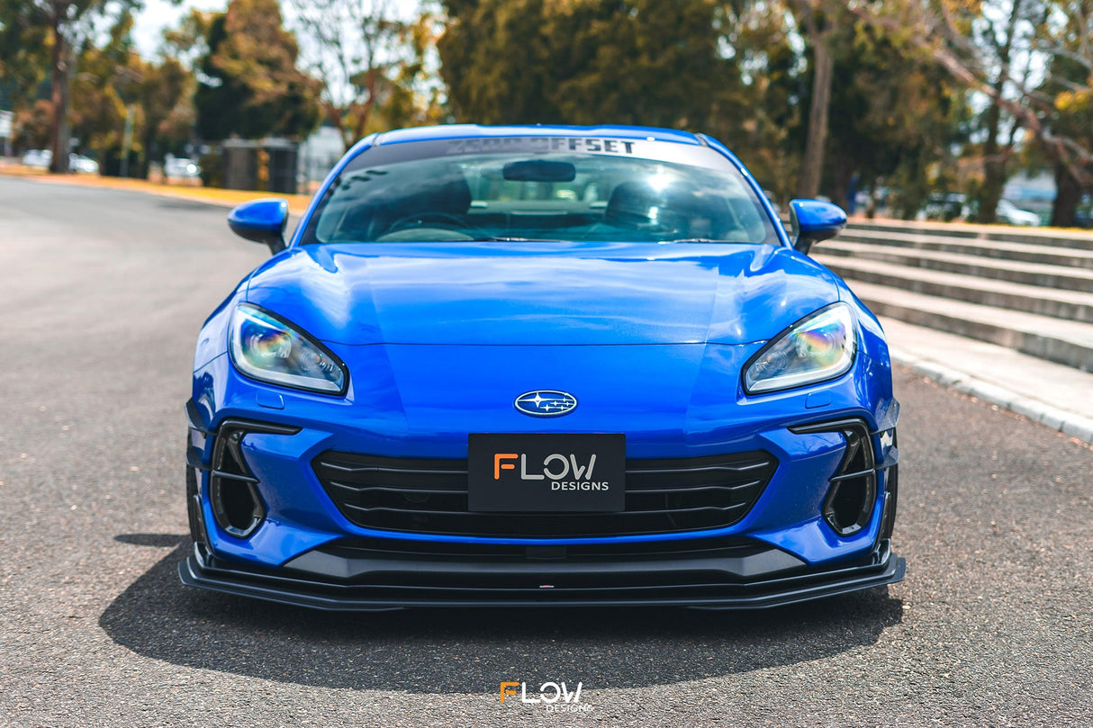 ZD8 BRZ STI Front Lip Splitter Extensions (Pair)