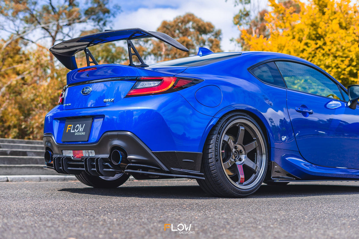 ZD8 BRZ STI Flow-Lock Rear Diffuser (TEXTURED)