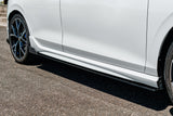 GLOSS BLACK MK8 Golf R Side Skirt Splitters (Pair)