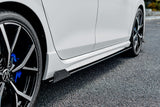 GLOSS BLACK MK8 Golf R Side Skirt Splitters (Pair)