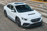 VB WRX Front Lip Splitter (TEXTURED)