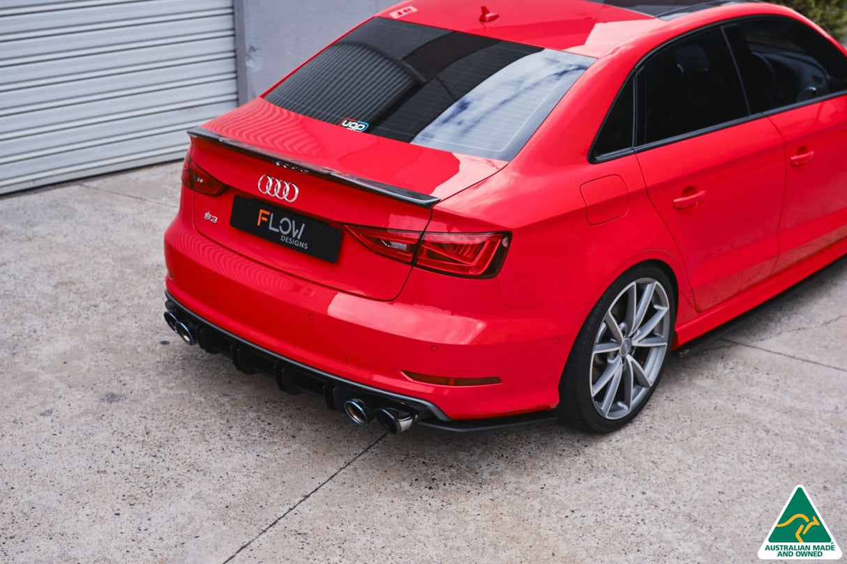 S3 8V Sedan PFL Flow-Lock Rear Diffuser