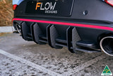 i30N Hatch PD FL 2021 Flow-Lock Rear Diffuser (GLOSS BLACK)