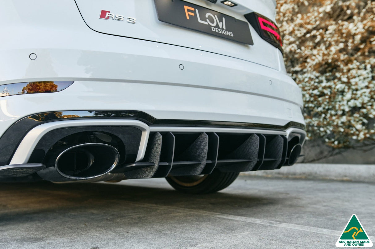 RS3 8V Sedan FL Flow-Lock Rear Diffuser