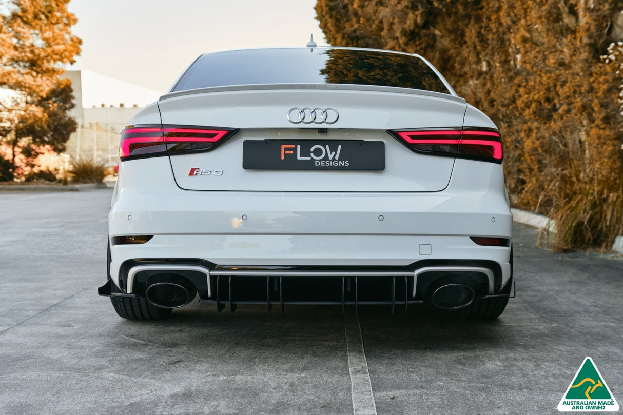 RS3 8V Sedan FL Flow-Lock Rear Diffuser