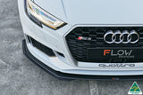 RS3 8V Sedan FL Front Lip Splitter Extensions (Pair)