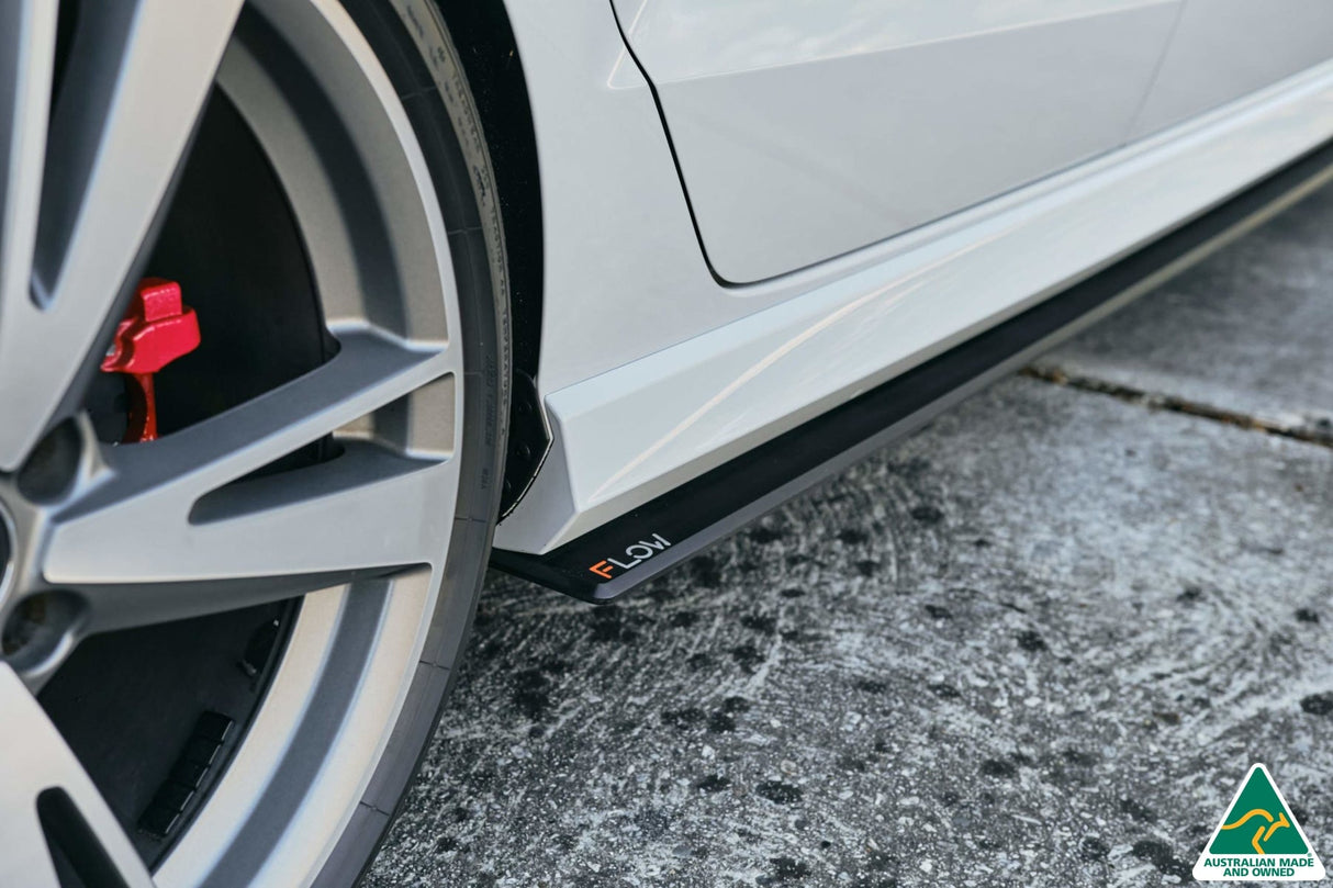 RS3 8V Sedan FL Side Skirt Splitters (Pair)