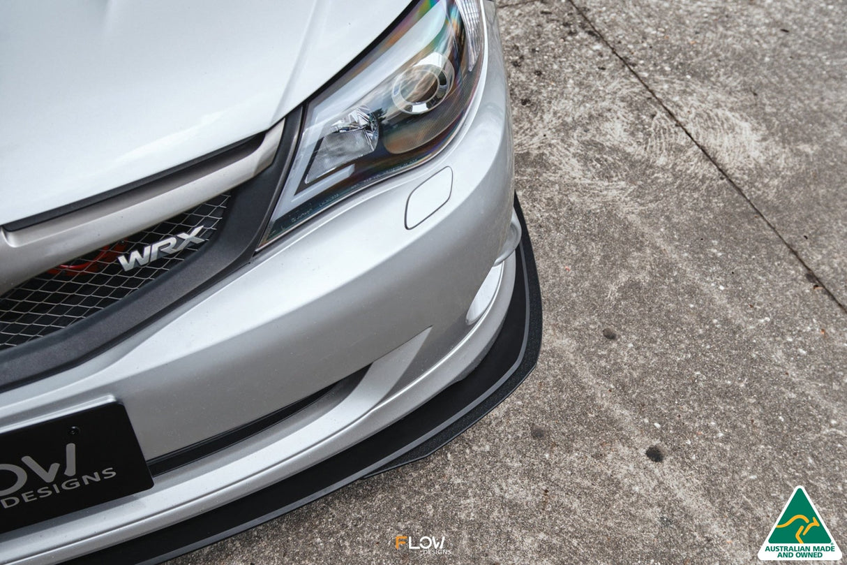 Impreza WRX/RS G3 Sedan PFL Front Lip Splitter & Mounting Brace