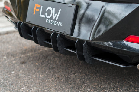 DN8 Sonata N Line 2020+ Flow-Lock Rear Diffuser (GLOSS BLACK)