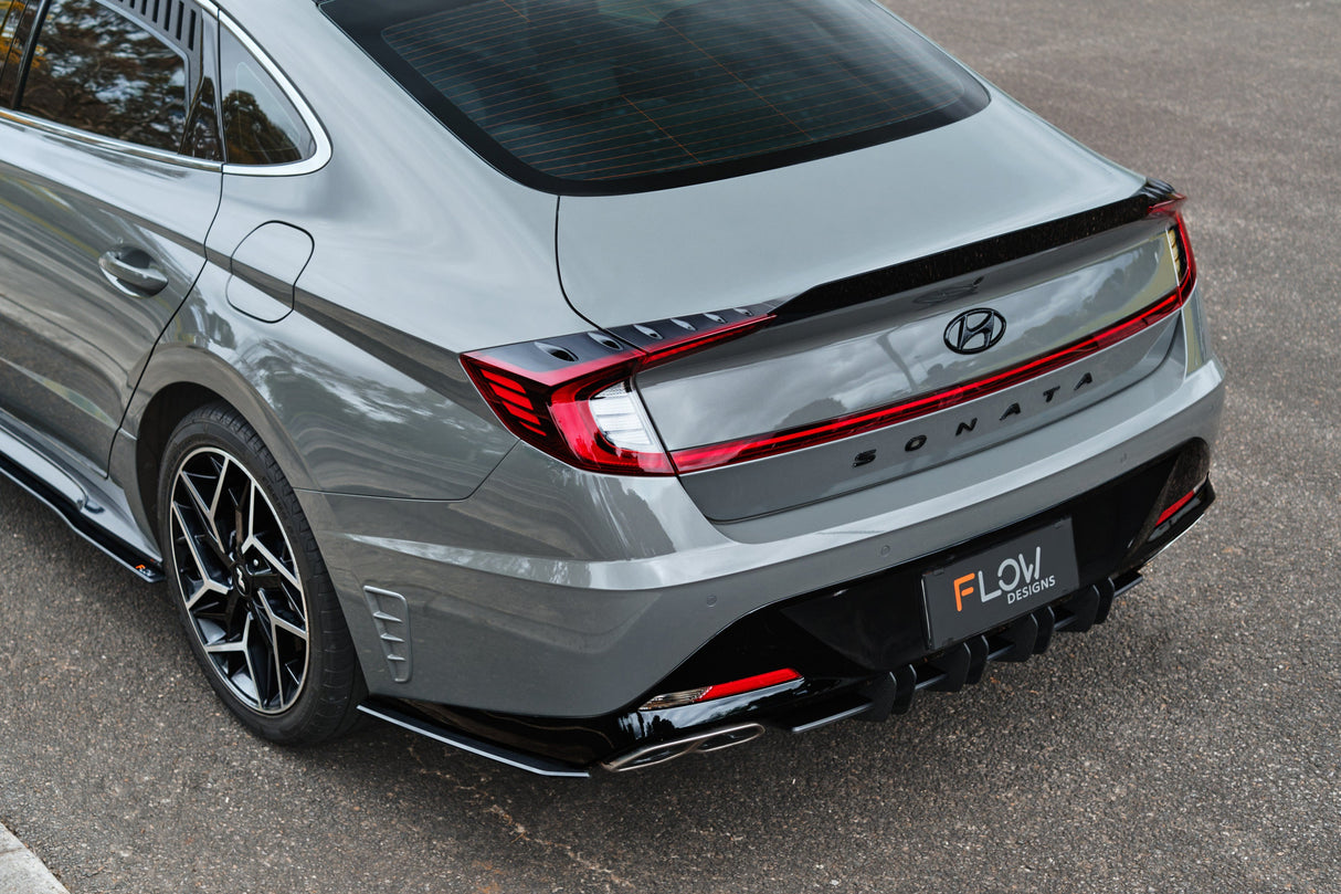 DN8 Sonata N Line 2020+ Flow-Lock Rear Diffuser (GLOSS BLACK)