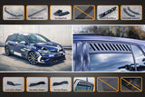 MK7.5 Golf R Full Lip Splitter Set with Flow-Lock Rear Diffuser