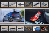 MK7.5 Golf R Full Lip Splitter Set with Flow-Lock Rear Diffuser