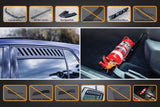 MK7.5 Golf R Full Lip Splitter Set with Flow-Lock Rear Diffuser