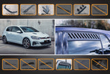 MK7.5 Golf GTI Full Lip Splitter Set with Flow-Lock Rear Diffuser