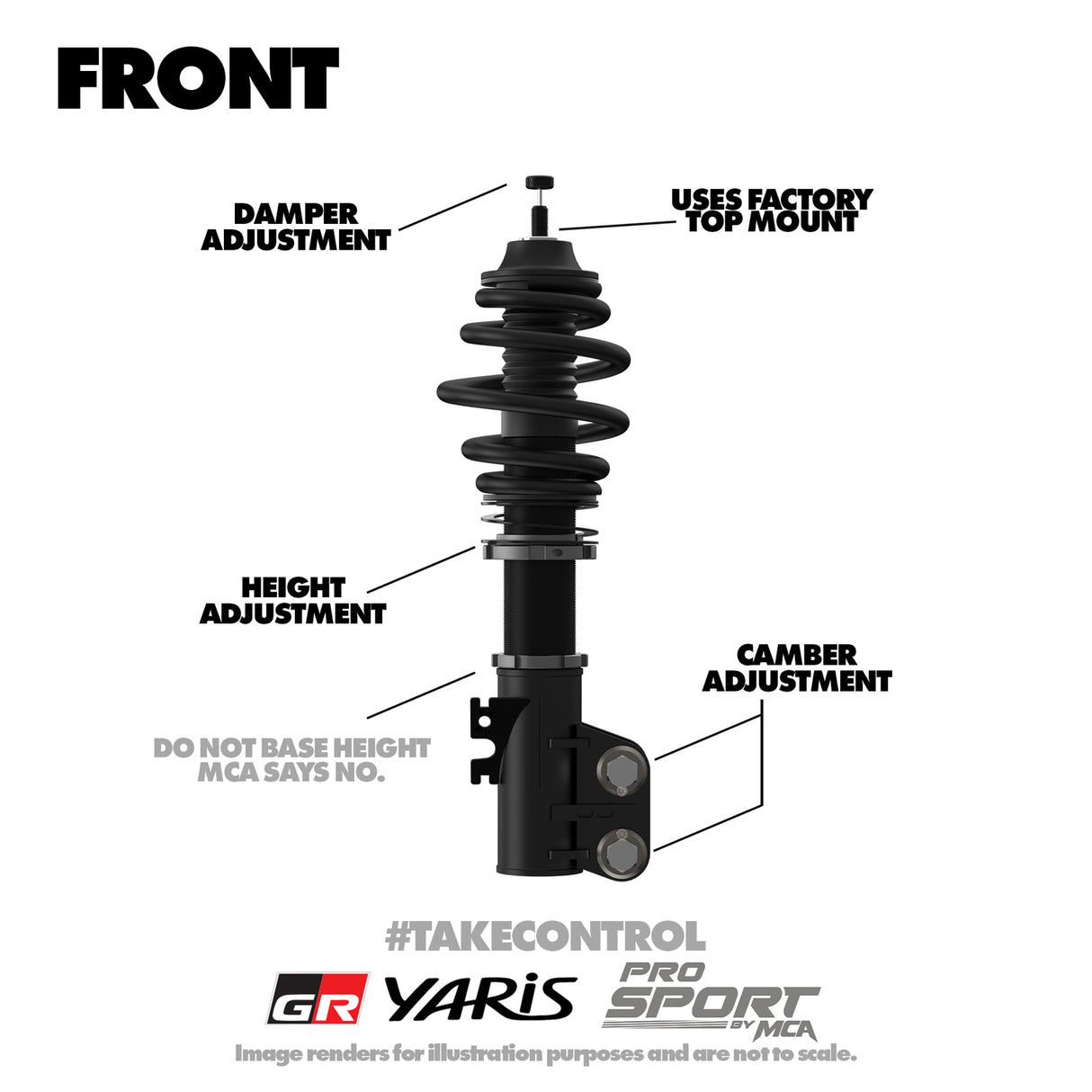 MCA | Pro Sport Coilovers (Toyota Yaris GR XPA16R)