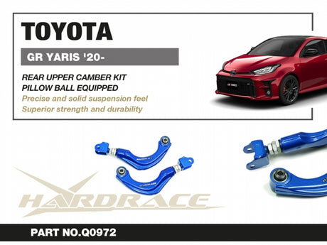 Hardrace | Rear Upper Camber Kit (Toyota Yaris GR XPA16R)