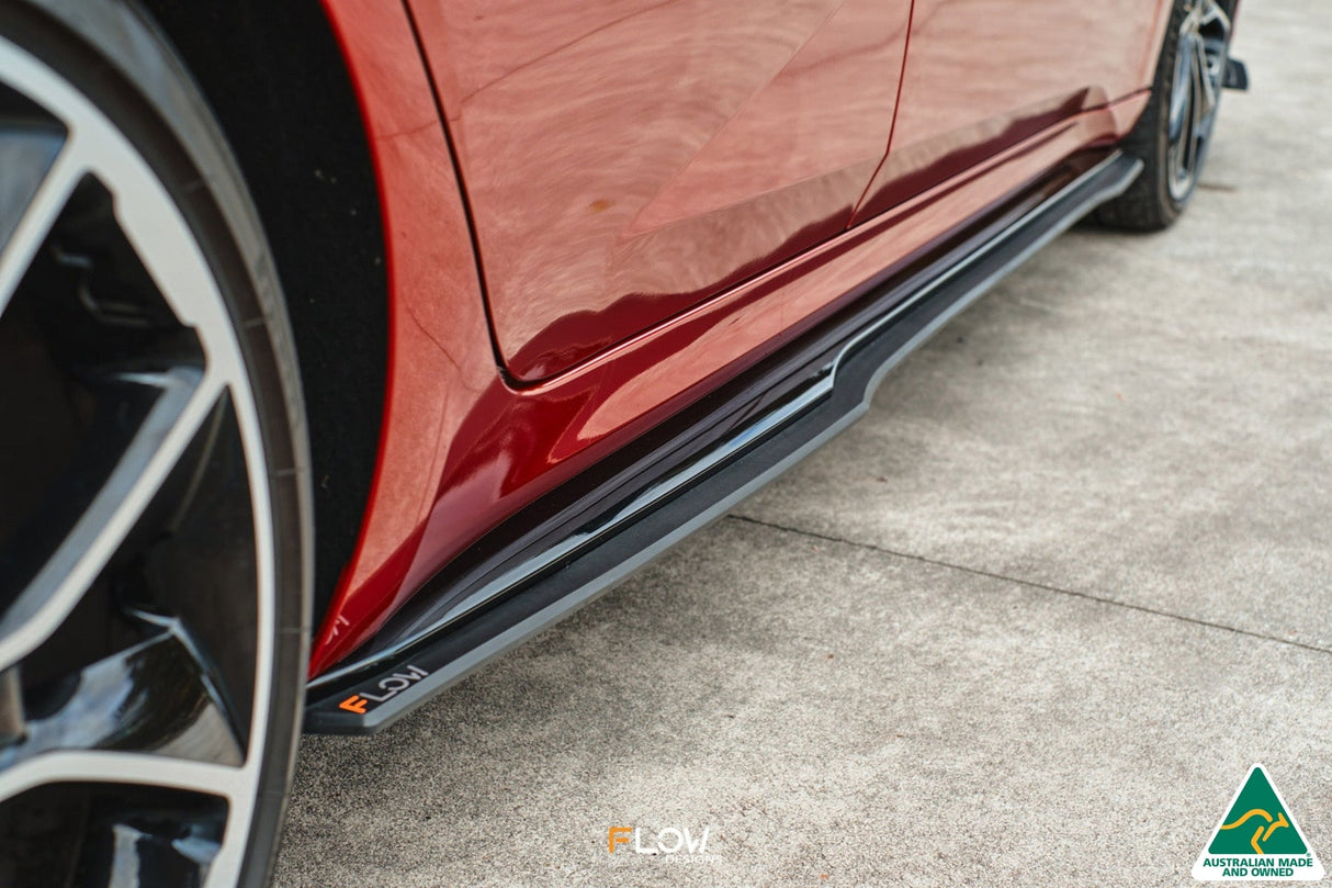 CN7 i30 N Line Sedan 2020 Side Skirt Splitters (Pair) (GLOSS BLACK)