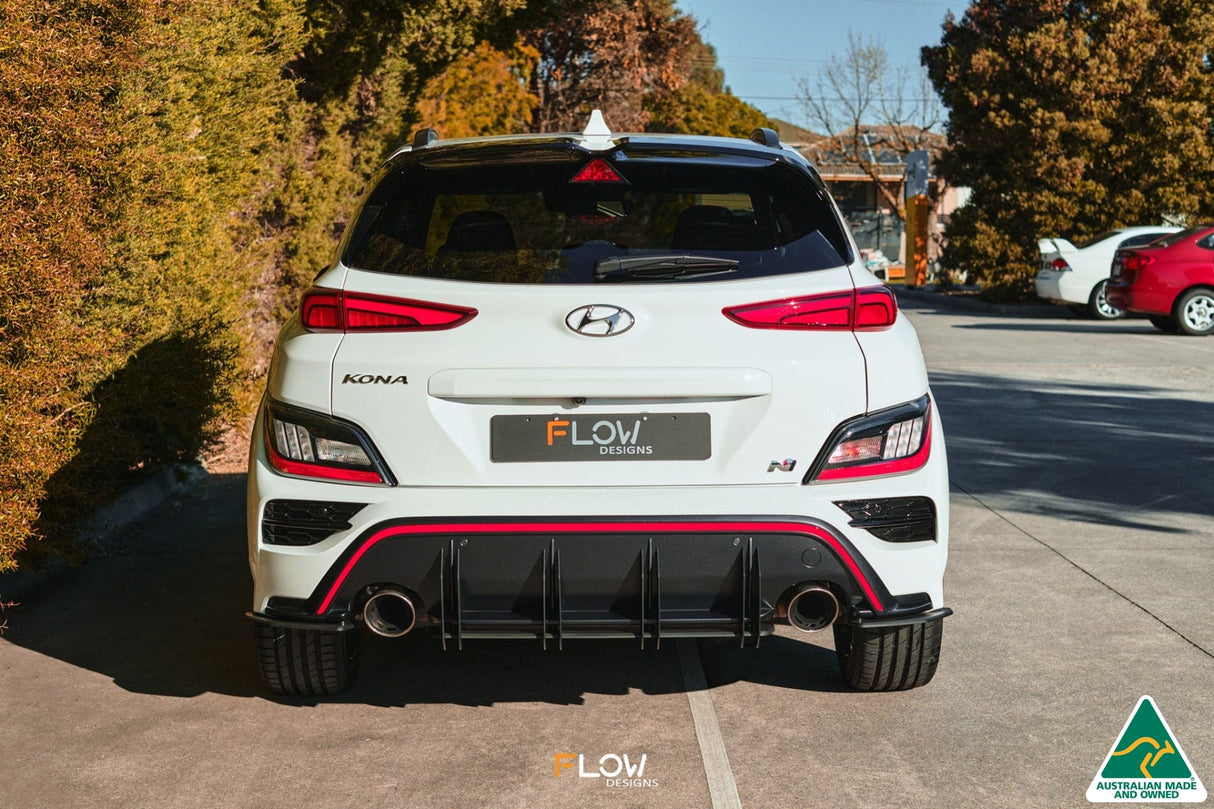 Kona N Flow-Lock Rear Diffuser (GLOSS BLACK)