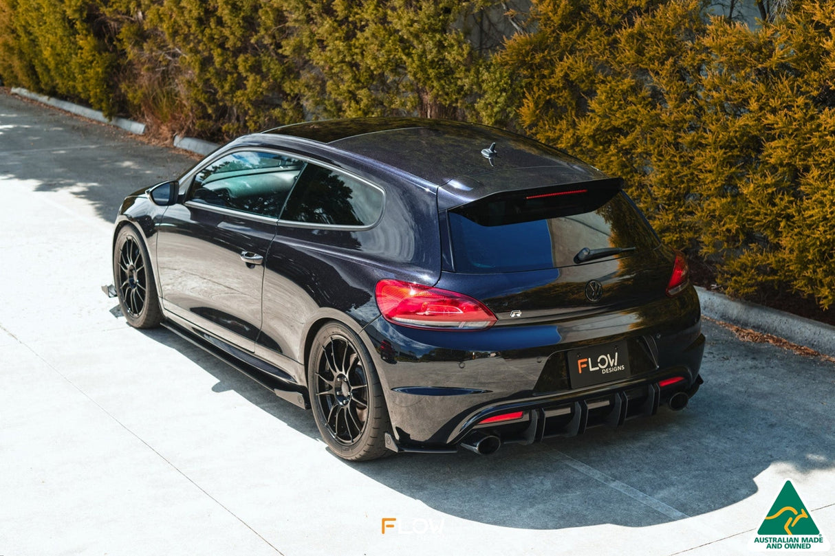 Scirocco R PFL V3 Flow-Lock Rear Diffuser