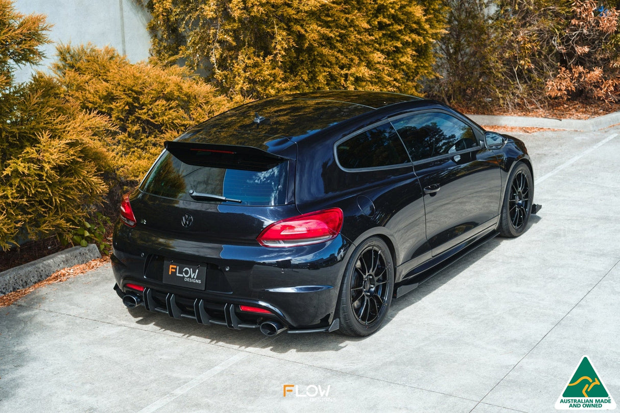 Scirocco R PFL V3 Flow-Lock Rear Diffuser